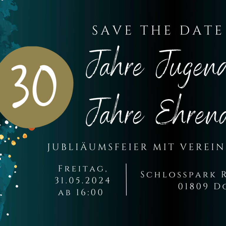 Read more about the article 31. Mai: 30 Jahre Jugendring